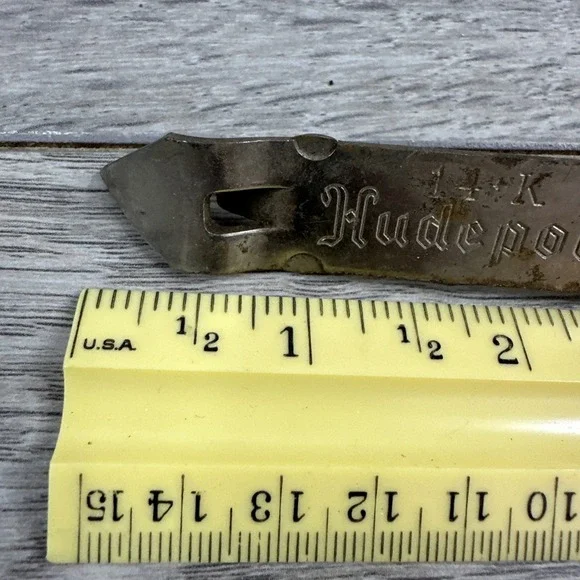 Hudepohl 14-K Beer Bottle and Can Opener VTG Church Key - Picture 2 of 7
